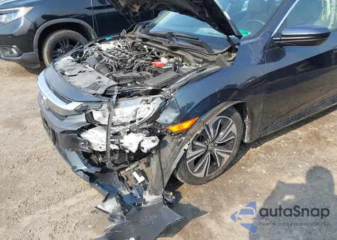 2018 Honda Civic Ex-L из США, поврежденный, VIN 2HGFC1F80JH640602